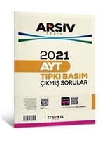 2021 AYT ARŞİV SERİSİ Tıpkı Basım Çıkmış Sorular Tamamı Video Çözümlü