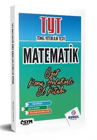 TYT Matematik Özet Konu Anlatımlı El Kitabı