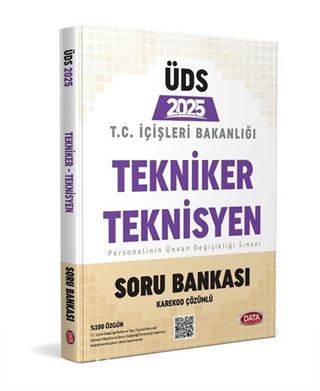 T.C. İçişleri Bakanlığı Tekniker - Teknisyen ÜDS Soru Bankası - Karekod Çözümlü