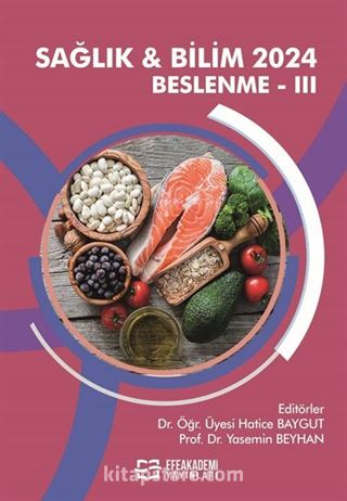 Sağlık - Bilim 2024: Beslenme III