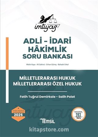 İmtiyaz Milletlerarası Hukuk Milletlerarası Özel Hukuk Soru Bankası
