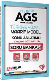 2025 MEB AGS Türkiye Yüzyılı Maarif Modeli Tamamı Çözümlü Konu Anlatımlı Soru Bankası