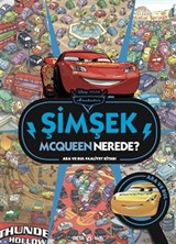 Disney Arabalar Şimşek Mcqueen Nerede? Ara ve Bul Faaliyet Kitabı