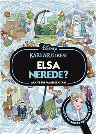 Dısney Karlar Ülkesi Elsa Nerede? Ara ve Bul Faaliyet Kitabı