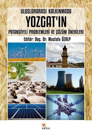 Uluslararası Kalkınmada Yozgat'ın Potansiyeli Problemleri ve Çözüm Önerileri