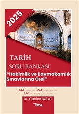 Tarih Soru Bankası 'Hakimlik ve Kaymakamlık Sınavlarına Özel'