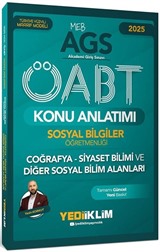 2025 MEB AGS ÖABT Sosyal Bilgiler Öğretmenliği Coğrafya Siyaset Bilimi ve Diğer Sosyal Bilim Alanları Konu Anlatımı