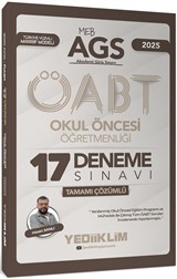 2025 MEB AGS ÖABT Okul Öncesi Öğretmenliği Tamamı Çözümlü 17 Deneme Sınavı