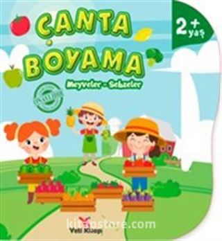 Çanta Boyama Meyveler / Sebzeler