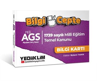 MEB AGS Bilgi Cepte 1739 Sayılı Milli Eğitim Temel Kanunu Bilgi Kartı (Soru-Cevap)