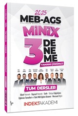 2025 MEB-AGS Tüm Dersler MiniX 3 Deneme Çözümlü