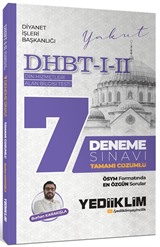 DHBT I-II Tamamı Çözümlü 7 Deneme Sınavı