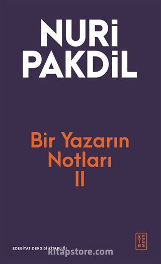 Bir Yazarın Notları 2