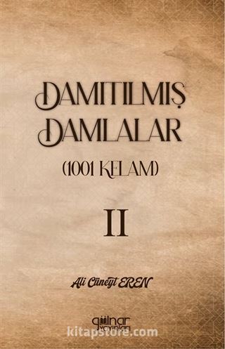 Damıtılmış Damlalar (1001 Kelam) II