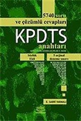 KPDTS Anahtarı 5740 Soru ve Çözümlü Cevapları