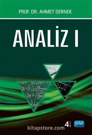 Analiz 1 / Prof. Dr. Ahmet Dernek