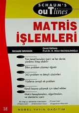 Matris İşlemler/Schaum's Outlines