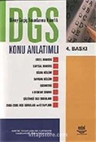 DGS Konu Anlatımlı / 2000-2005 DGS Soruları ve Cevapları