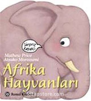 Afrika Hayvanları / Sürpriz Kapaklı Dizi