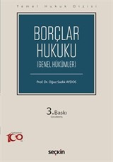 Temel Hukuk Dizisi Borçlar Hukuku (Genel Hükümler)