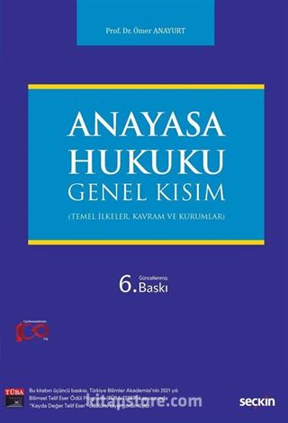 Anayasa Hukuku: Genel Kısım
