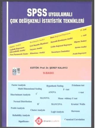 SPSS Uygulamalı Çok Değişkenli İstatistik Teknikleri