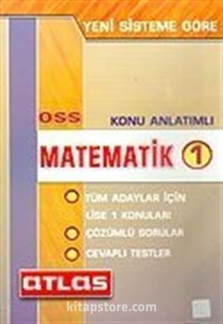 ÖSS Matematik 1 Konu Anlatımlı