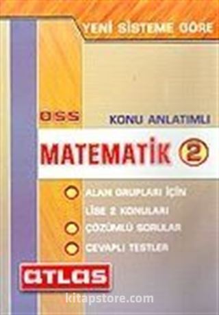 ÖSS Matematik 2 Konu Anlatımlı