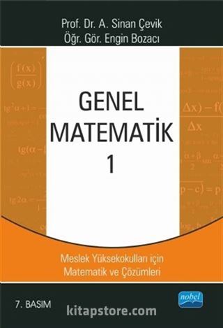 Genel Matematik 1 (Doç. Dr. A. Sinan Çevik)