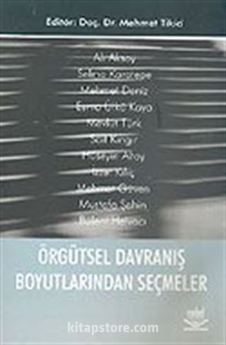 Örgütsel Davranış Boyutlarından Seçmeler