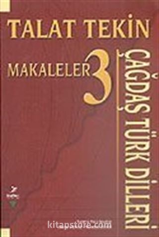 Çağdaş Türk Dilleri/Makaleler 3