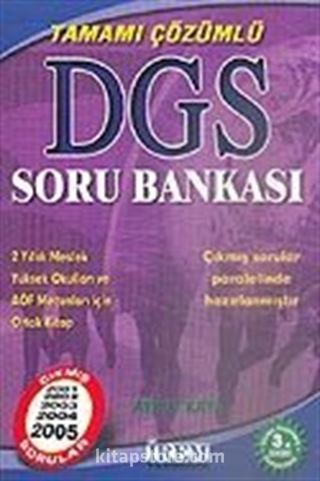 DGS Soru Bankası Tamamı Çözümlü