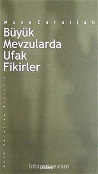 Büyük Mevzularda Ufak Fikirler