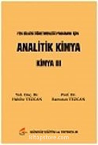 Analitik Kimya/Kimya III