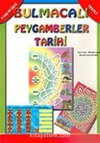 Bulmacalı Peygamberler Tarihi/Büyük Boy (8 Yaş ve Üstü) Testli