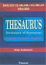 İngilizce Eş Anlamlı Kelimeler Sözlüğü/Thesaurus Dictionary Of Synonyms