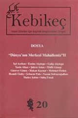 Sayı 20/2005-Kebikeç-İnsan Bilimleri İçin Kaynak Araştırmaları Dergisi