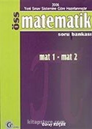 ÖSS Matematik Soru Bankası 2006/Mat1-Mat2