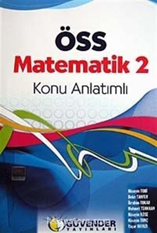 ÖSS Matematik 2 Konu Anlatımlı