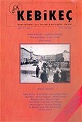 Sayı 9/2000-Kebikeç-İnsan Bilimleri İçin Kaynak Araştırmaları Dergisi