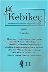 Sayı 11/2001-Kebikeç-İnsan Bilimleri İçin Kaynak Araştırmaları Dergisi