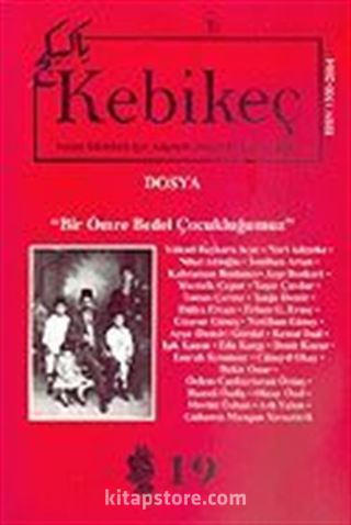 Sayı 19/2005-Kebikeç-İnsan Bilimleri İçin Kaynak Araştırmaları Dergisi