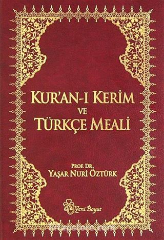 Kuranı Kerim ve Türkçe Meali (Metinli-Küçük boy) (ciltli)