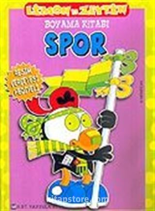 Spor / Boyama Kitabı / Limon ile Zeytin