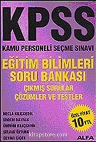 KPSS Eğitim Bilimleri Soru Bankası