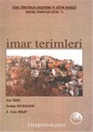 İmar Terimleri Sözlüğü