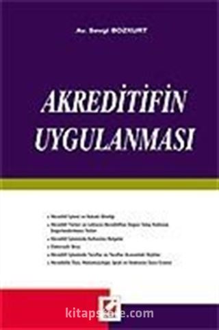 Akreditifin Uygulanması