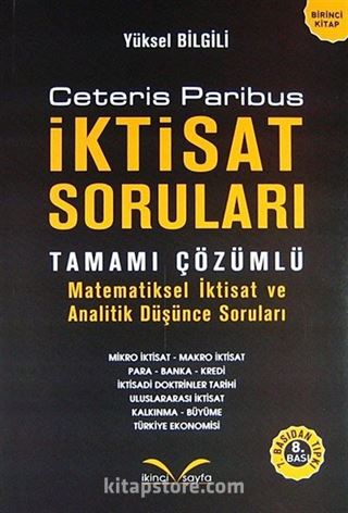 İktisat Soruları (2 Cilt) / Ceteris Paribus