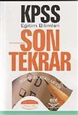 KPSS Eğitim Bilimleri Son Tekrar / Öğretmen Adayları İçin