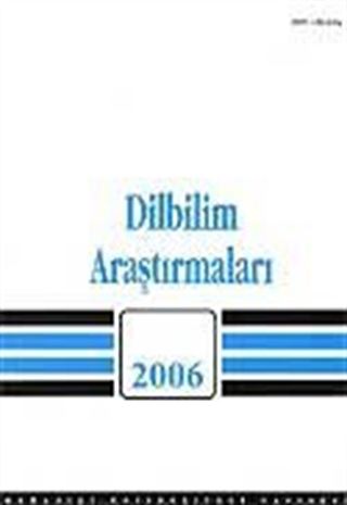 Dilbilim Araştırmaları 2006